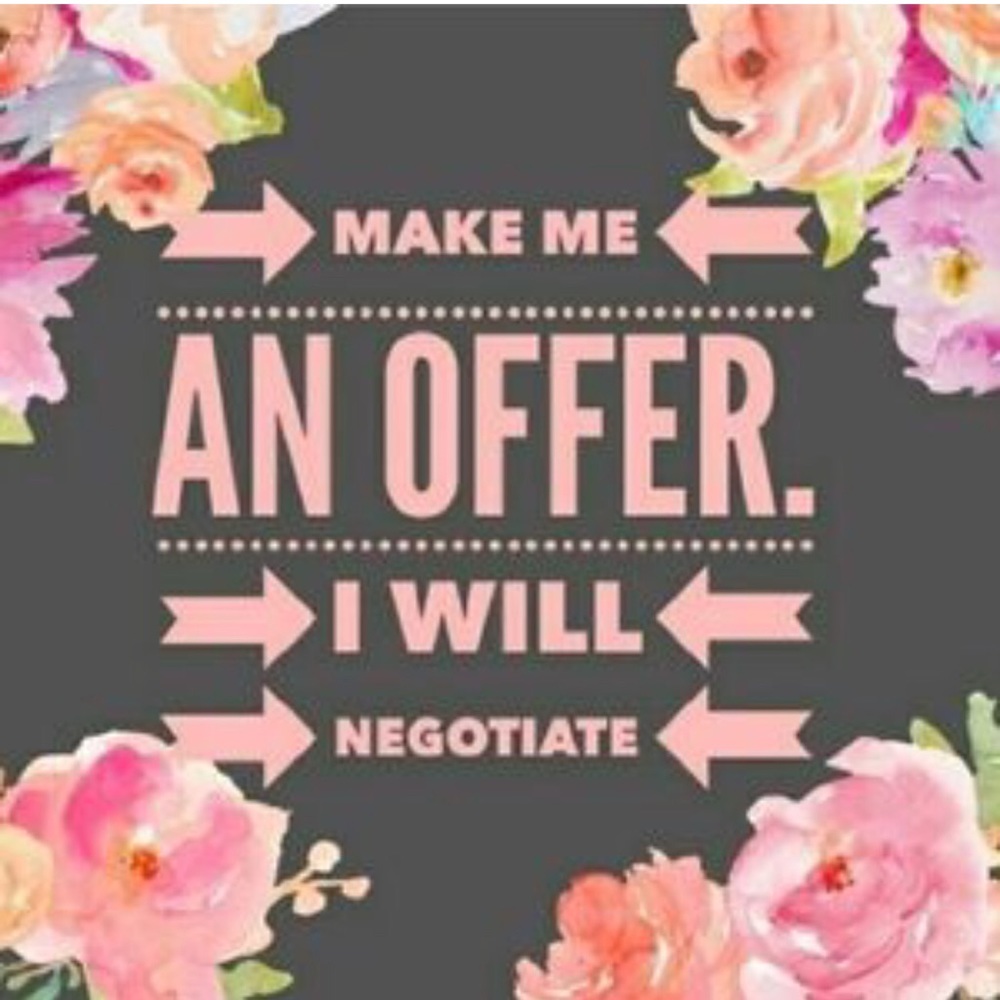 Make a reasonable offer🤗